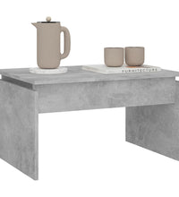 Couchtisch Betongrau 68x50x38 cm Holzwerkstoff