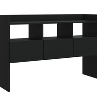 Sideboard Schwarz 105x30x70 cm Holzwerkstoff