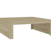 Couchtisch Sonoma-Eiche 100x100x35 cm Holzwerkstoff