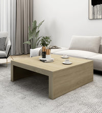 Couchtisch Sonoma-Eiche 100x100x35 cm Holzwerkstoff