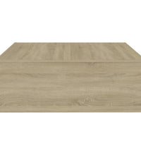 Couchtisch Sonoma-Eiche 100x100x35 cm Holzwerkstoff