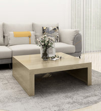 Couchtisch Sonoma-Eiche 100x100x35 cm Holzwerkstoff