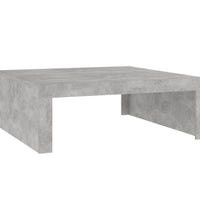 Couchtisch Betongrau 100x100x35 cm Holzwerkstoff