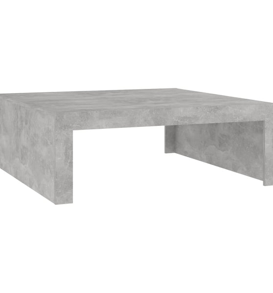 Couchtisch Betongrau 100x100x35 cm Holzwerkstoff