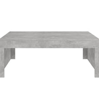 Couchtisch Betongrau 100x100x35 cm Holzwerkstoff