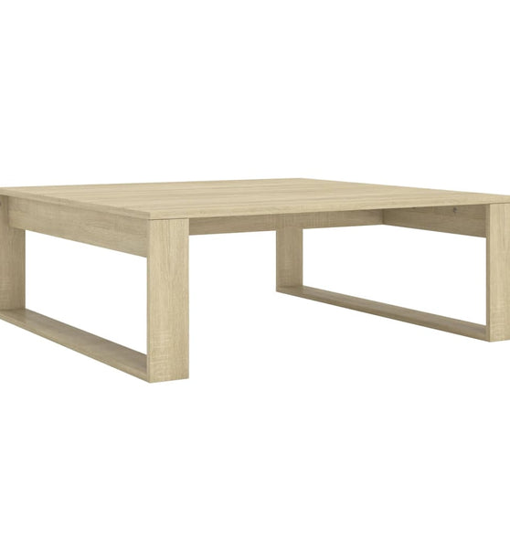 Couchtisch Sonoma-Eiche 100x100x35 cm Holzwerkstoff