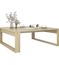 Couchtisch Sonoma-Eiche 100x100x35 cm Holzwerkstoff