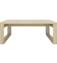 Couchtisch Sonoma-Eiche 100x100x35 cm Holzwerkstoff