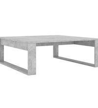 Couchtisch Betongrau 100x100x35 cm Holzwerkstoff