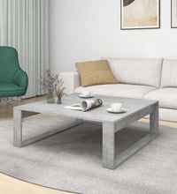 Couchtisch Betongrau 100x100x35 cm Holzwerkstoff