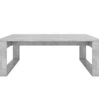 Couchtisch Betongrau 100x100x35 cm Holzwerkstoff