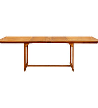 Garten-Esstisch (160-240)x100x75 cm Massivholz Akazie