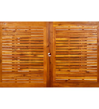 Garten-Esstisch (160-240)x100x75 cm Massivholz Akazie