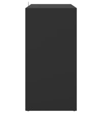 Schuhschrank Schwarz 60x35x70 cm Holzwerkstoff