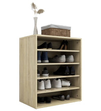 Schuhschrank Sonoma-Eiche 60x35x70 cm Holzwerkstoff