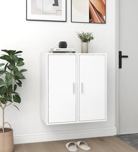 Schuhschränke 2 Stk. Weiß 32x35x70 cm Holzwerkstoff