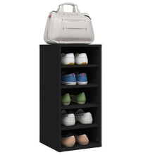 Schuhschrank Schwarz 31,5x35x70 cm Holzwerkstoff