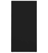 Schuhschrank Schwarz 31,5x35x70 cm Holzwerkstoff