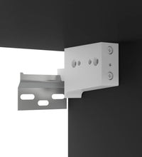 Schuhschrank Schwarz 31,5x35x70 cm Holzwerkstoff