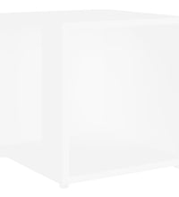 Beistelltisch Weiß 33x33x34,5 cm Holzwerkstoff