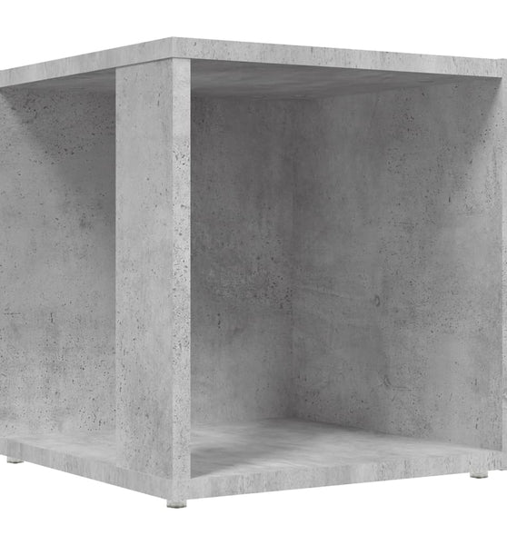 Beistelltisch Betongrau 33x33x34,5 cm Holzwerkstoff