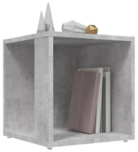 Beistelltisch Betongrau 33x33x34,5 cm Holzwerkstoff