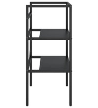 Badezimmer Waschtischgestell Schwarz 59x38x83 cm Eisen