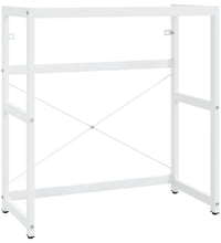 Badezimmer Waschtischgestell Weiß 79x38x83 cm Eisen
