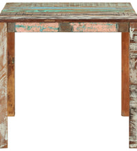 Esstisch 82x80x76 cm Altholz Massiv