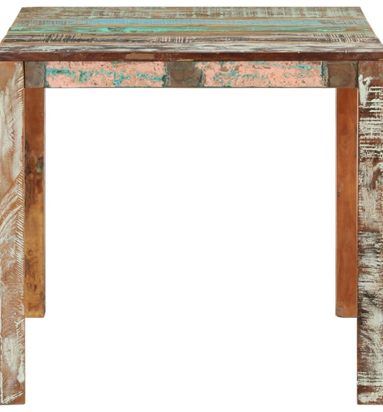 Esstisch 82x80x76 cm Altholz Massiv