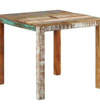 Esstisch 82x80x76 cm Altholz Massiv