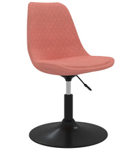Esszimmerstühle 4 Stk. Drehbar Rosa Samt