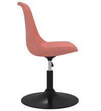 Esszimmerstühle 4 Stk. Drehbar Rosa Samt