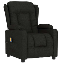 Massagesessel Schwarz Stoff