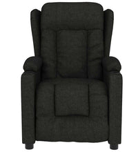 Massagesessel Schwarz Stoff