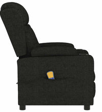 Massagesessel Schwarz Stoff