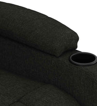 Massagesessel Schwarz Stoff