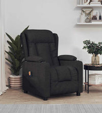 Massagesessel Schwarz Stoff