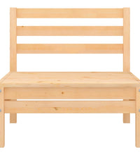 3-tlg. Garten-Lounge-Set Kiefer Massivholz