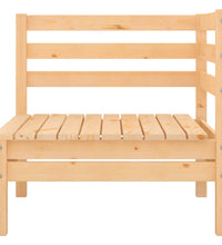 6-tlg. Garten-Lounge-Set Kiefer Massivholz