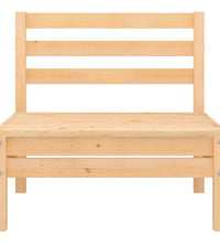 6-tlg. Garten-Lounge-Set Kiefer Massivholz