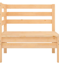 6-tlg. Garten-Lounge-Set Kiefer Massivholz