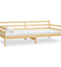 Tagesbett mit Matratze 90x200 cm Kiefer Massivholz
