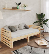 Ausziehbares Tagesbett 2x(90x200) cm Massivholz Kiefer