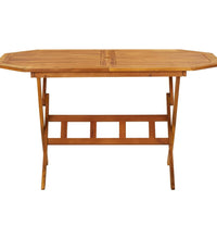 7-tlg. Garten-Essgruppe Massivholz Akazie