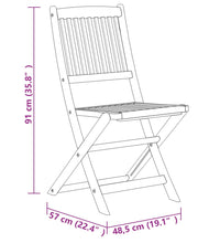 7-tlg. Garten-Essgruppe Massivholz Akazie