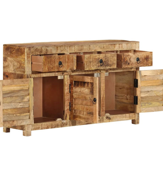 Sideboard 110x30x65 cm Massivholz Mango