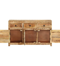 Sideboard 110x30x65 cm Massivholz Mango