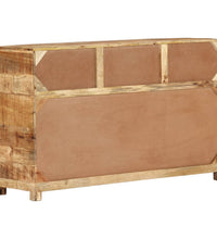 Sideboard 110x30x65 cm Massivholz Mango