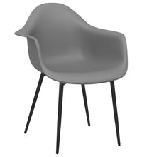 Esszimmerstühle 6 Stk. Grau PP